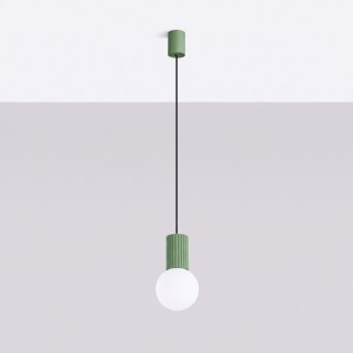 Sollux Lighting Lampa wisząca HALO 1 szałwiowa