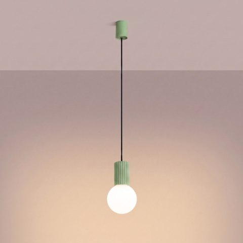 Sollux Lighting Lampa wisząca HALO 1 szałwiowa