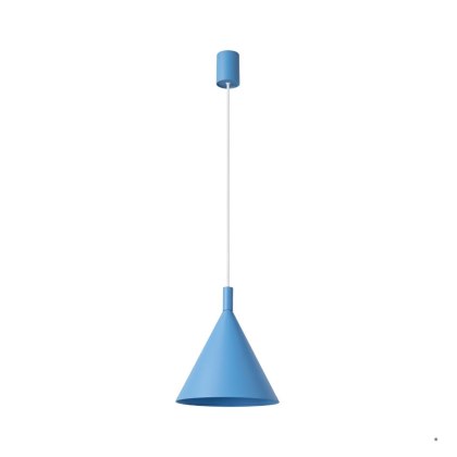 Sollux Lighting Lampa wisząca NOX 25 błękitna