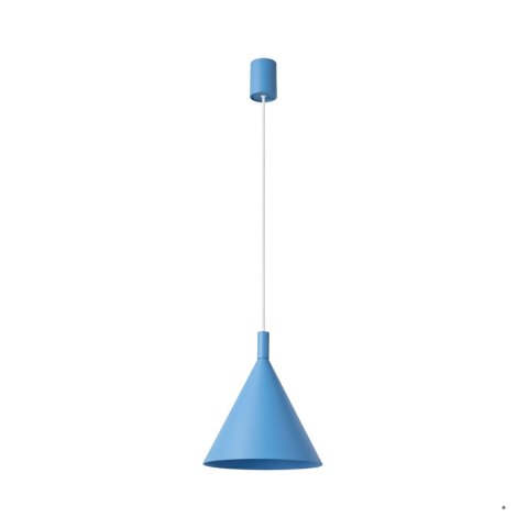 Sollux Lighting Lampa wisząca NOX 25 błękitna