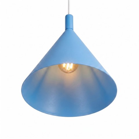 Sollux Lighting Lampa wisząca NOX 25 błękitna