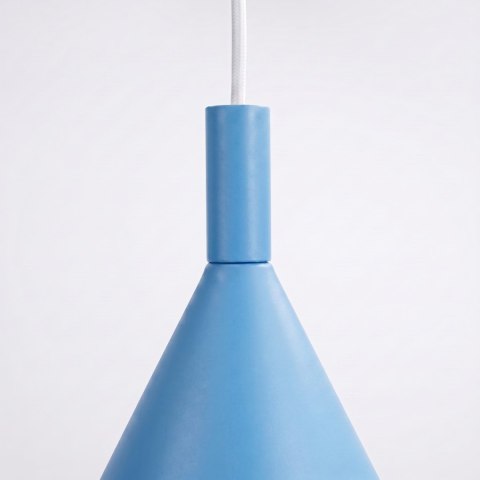 Sollux Lighting Lampa wisząca NOX 25 błękitna