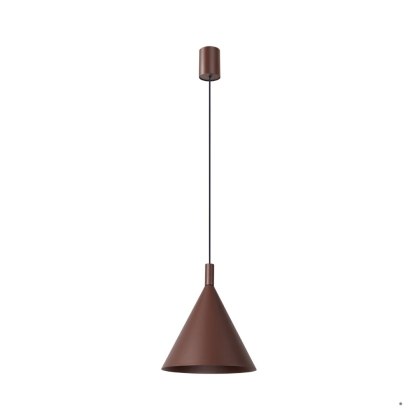 Sollux Lighting Lampa wisząca NOX 25 brązowa