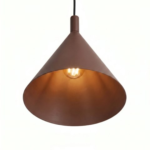 Sollux Lighting Lampa wisząca NOX 25 brązowa