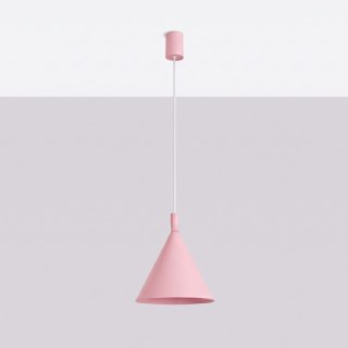Sollux Lighting Lampa wisząca NOX 25 różowa
