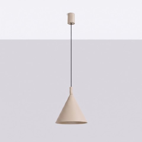 Sollux Lighting Lampa wisząca NOX 25 taupe
