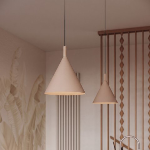 Sollux Lighting Lampa wisząca NOX 25 taupe