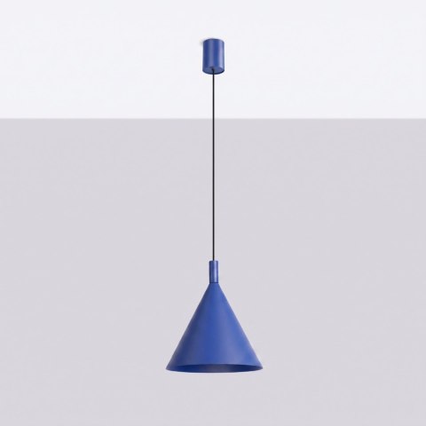 Sollux Lighting Lampa wisząca NOX 25 ultramaryna
