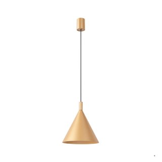 Sollux Lighting Lampa wisząca NOX 25 złota