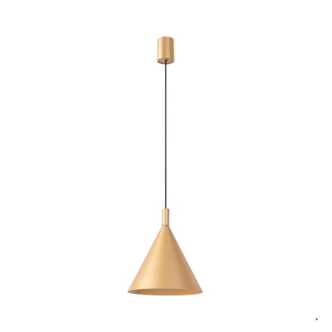 Sollux Lighting Lampa wisząca NOX 25 złota