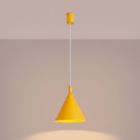 Sollux Lighting Lampa wisząca NOX 25 żółta