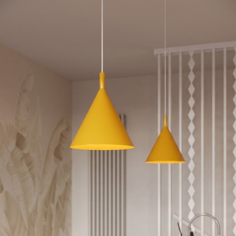 Sollux Lighting Lampa wisząca NOX 25 żółta