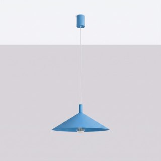 Sollux Lighting Lampa wisząca NOX 40 błękitna