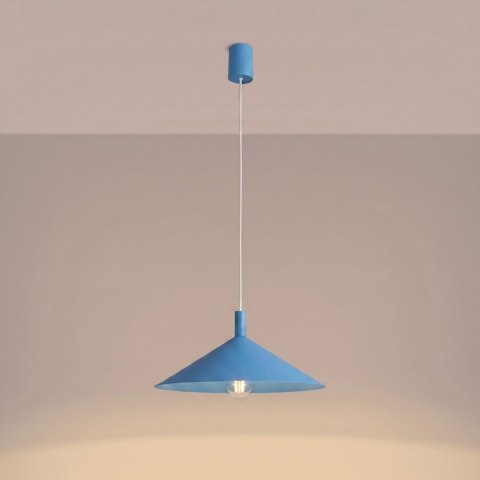 Sollux Lighting Lampa wisząca NOX 40 błękitna