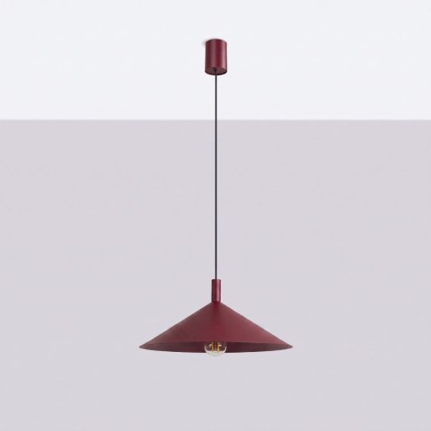 Sollux Lighting Lampa wisząca NOX 40 burgund