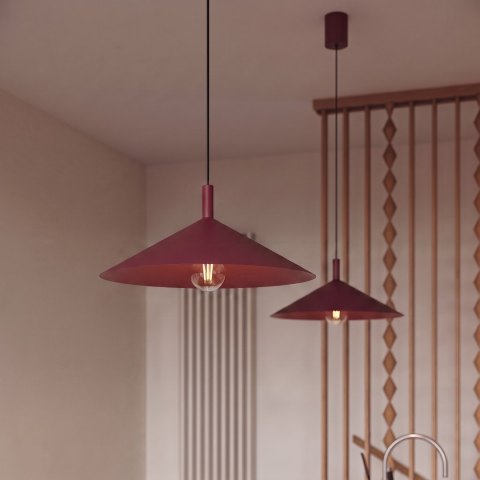 Sollux Lighting Lampa wisząca NOX 40 burgund