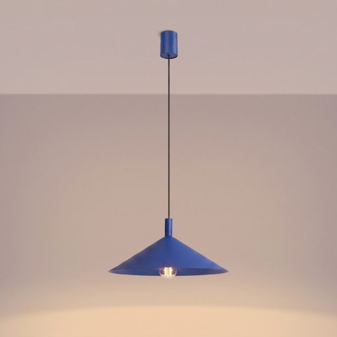 Sollux Lighting Lampa wisząca NOX 40 ultramaryna