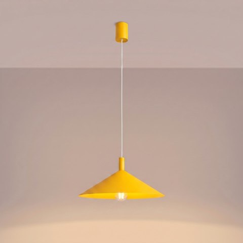 Sollux Lighting Lampa wisząca NOX 40 żółta