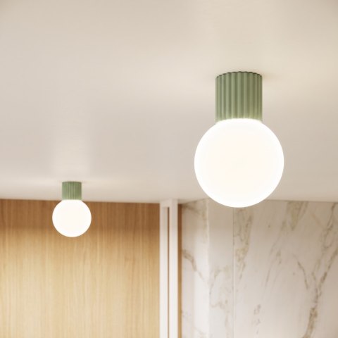 Sollux Lighting Plafon HALO szałwiowy IP44