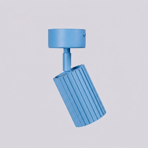 Sollux Lighting Plafon KARBON 1 błękitny