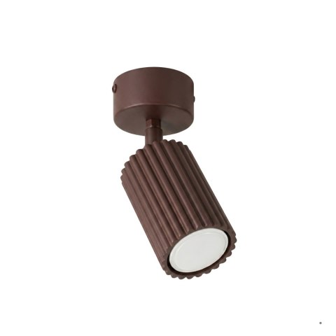 Sollux Lighting Plafon KARBON 1 brązowy