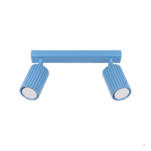 Sollux Lighting Plafon KARBON 2 błękitny