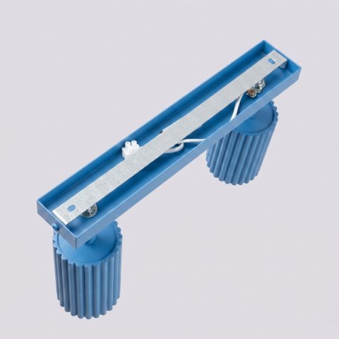Sollux Lighting Plafon KARBON 2 błękitny