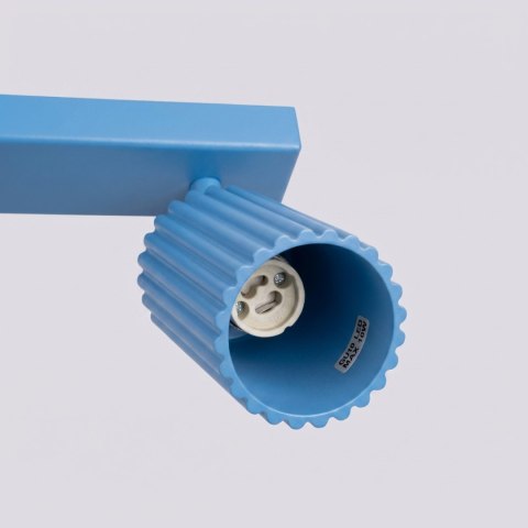 Sollux Lighting Plafon KARBON 2 błękitny