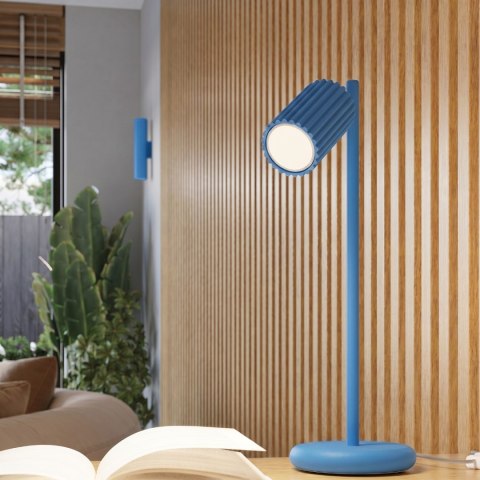Sollux Lighting Plafon KARBON 3L błękitny