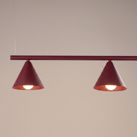 Sollux Lighting Żyrandol NOX 4L burgund