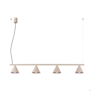 Sollux Lighting Żyrandol NOX 4L taupe