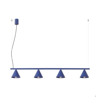 Sollux Lighting Żyrandol NOX 4L ultramaryna