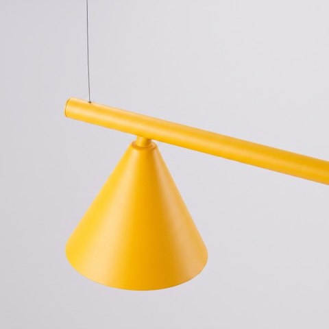 Sollux Lighting Żyrandol NOX 4L żółta
