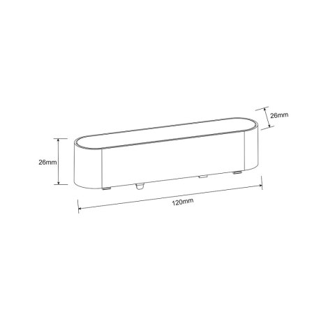 Light Prestige Reflektor Magnetic Slim Lumo 6W LED CCT biały