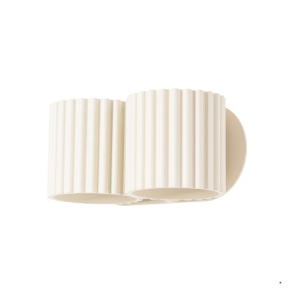 Sollux Lighting Kinkiet AURA 2 beżowy G9