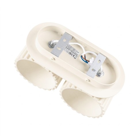 Sollux Lighting Kinkiet AURA 2 beżowy G9