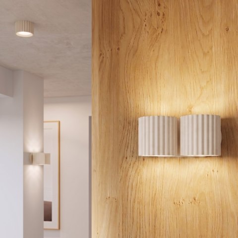 Sollux Lighting Kinkiet AURA 2 beżowy G9