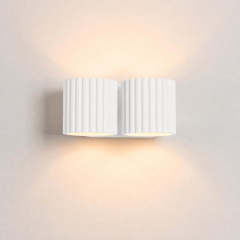 Sollux Lighting Kinkiet AURA 2 biały G9