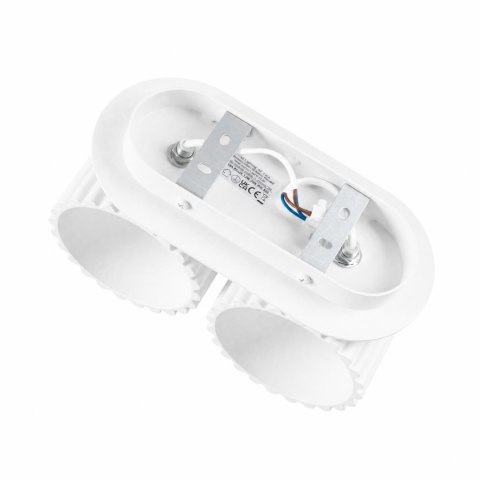 Sollux Lighting Kinkiet AURA 2 biały G9