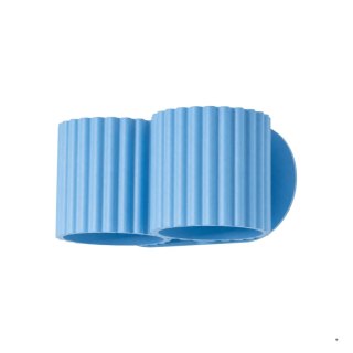 Sollux Lighting Kinkiet AURA 2 błękitny G9