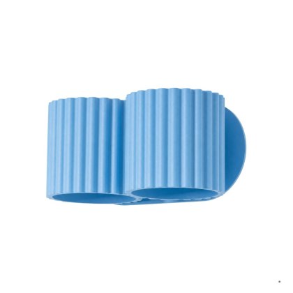 Sollux Lighting Kinkiet AURA 2 błękitny G9