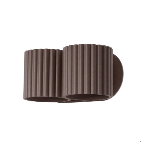 Sollux Lighting Kinkiet AURA 2 brązowy G9