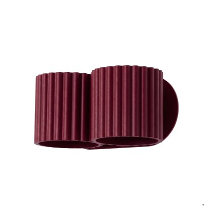 Sollux Lighting Kinkiet AURA 2 burgund G9