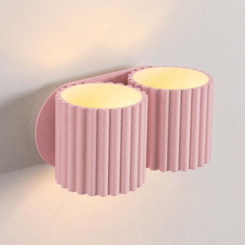 Sollux Lighting Kinkiet AURA 2 różowy G9
