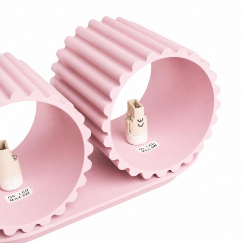 Sollux Lighting Kinkiet AURA 2 różowy G9