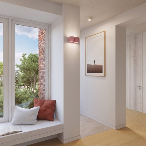 Sollux Lighting Kinkiet AURA 2 różowy G9