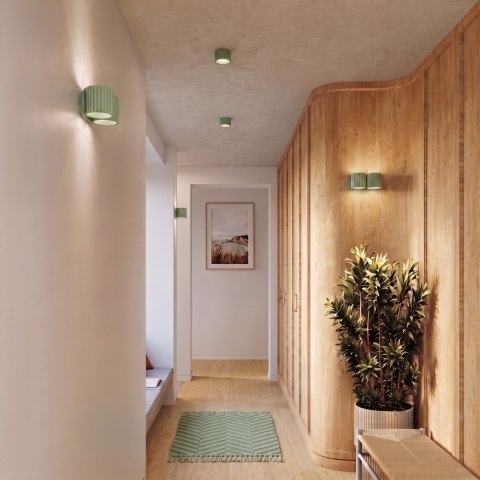 Sollux Lighting Kinkiet AURA 2 szałwiowy G9