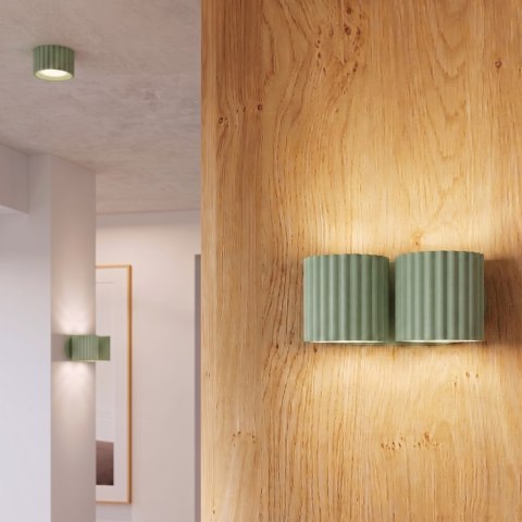 Sollux Lighting Kinkiet AURA 2 szałwiowy G9