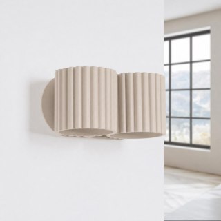 Sollux Lighting Kinkiet AURA 2 taupe G9