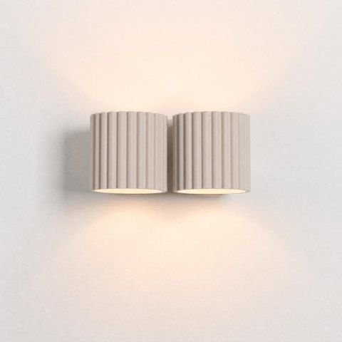 Sollux Lighting Kinkiet AURA 2 taupe G9